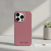 Personalisierte Rose Gold iPhone Case mit benutzer