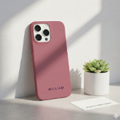 Personalisierte Rose Gold iPhone Case mit benutzer