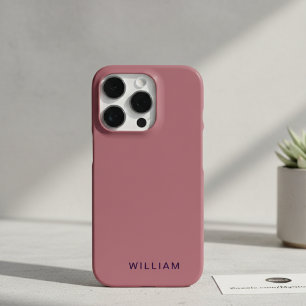 Personalisierte Rose Gold iPhone Case mit benutzer 16 Pro Max Hülle