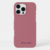 Personalisierte Rose Gold iPhone Case mit benutzer Hülle (Rückseite)