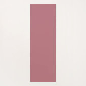 Personalisierte Rose Gold und Monogramm Name Yogma Yogamatte (Rückseite)