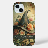 Personalisierte Rose Hexenhut-Handy-Fall Case-Mate iPhone Hülle (Rückseite)