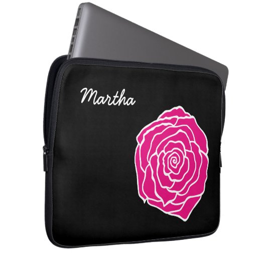Personalisierte Rose Notebook-Gehäuse Laptopschutzhülle (Vorne Rechts)