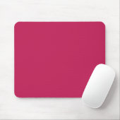 Personalisierte Rose Roter Single gefärbt Mousepad (Mit Mouse)