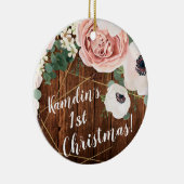 Personalisierte Rose XMAS Ornament Geometrische Ga (Rechts)