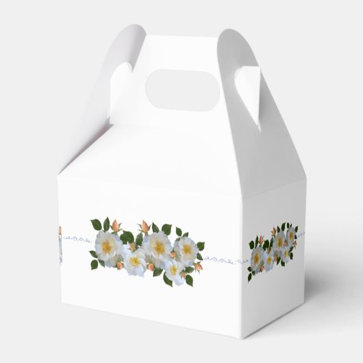 Personalisierte Rosen Geschenkschachtel (Rückseite)