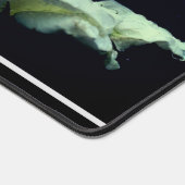 Personalisierte Rosenknospe-Blume Schreibtischunterlage (Ecke)