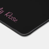 Personalisierte Rosenschmuck Schreibtischunterlage (Ecke)