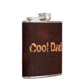 Personalisierte Rostkunst Cooler Spaß einzigartig Flachmann (Rechts)