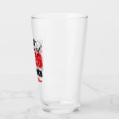 Personalisierte rote Abschlussfeier der Klasse 202 Glas (Links)
