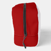 Personalisierte rote High School Color Guard Waschbeutel (Rechts)