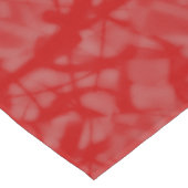 Personalisierte Rote LIEBE Tischdecke (Schrägansicht)