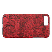 Personalisierte Rote Rosen anpassen Case-Mate iPhone Hülle (Rückseite (Horizontal))