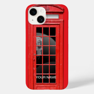 Personalisierte rote Telefon iPhone-Hülle Case-Mate iPhone 14 Hülle