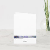 Personalisierte rote und gelbe Rose-Grußkarte Karte (Rückseite)