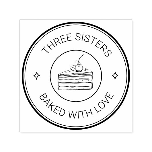 Personalisierte Round Clean Custom-Logo-Lösung Permastempel (Design)