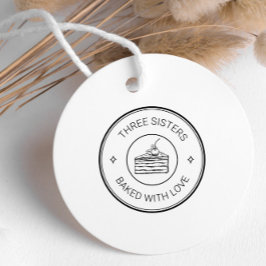 Personalisierte Round Clean Custom-Logo-Lösung Permastempel