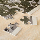Personalisierte Route 66-Weihnachtschallenge Puzzle (Seite)