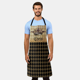 Personalisierte Royal Decree All-over Print-Schürz Schürze