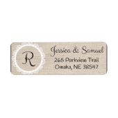 Personalisierte Rücksendeadresse (Vorne)