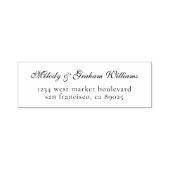 Personalisierte Rücksendeadresse für einfaches Skr Permastempel (Design)