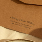 Personalisierte Rücksendeadresse für einfaches Skr Permastempel