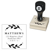 PERSONALISIERTE RÜCKSENDEADRESSE GUMMISTEMPEL (Stempel)