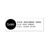 Personalisierte Rücksendeadresse mit Logo Permastempel (Design)