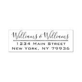 Personalisierte Rücksendeadresse Permastempel (Design)