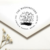 Personalisierte Rücksendeadresse Permastempel