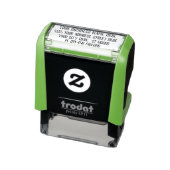 Personalisierte Rücksendeadresse von benutzerdefin Permastempel (Produkt)