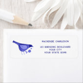 Personalisierte Rücksendeadresse von Blue Bird (Insitu)