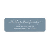 Personalisierte Rücksendeadressen-Aufkleber (Vorne)