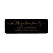 Personalisierte Rücksendeadressen-Aufkleber (Vorne)