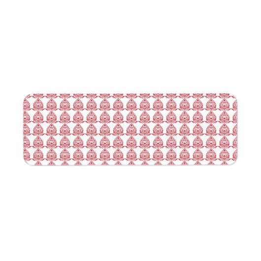 Personalisierte Rücksendeadressen-Aufkleber für Sc (Vorne)