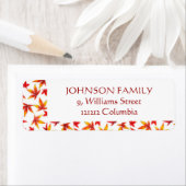 Personalisierte Rücksendeadressen-Aufkleber - Herb (Insitu)