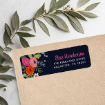 Personalisierte Rücksendeadressen-Aufkleber mit he<br><div class="desc">Moderne personalisierte Rücksendeadressen-Aufkleber,  um sich mit unseren hellen Blumenmotiven abzustimmen. Klicken Sie auf Anpassen,  um ein Foto hinzuzufügen,  den Text,  die Schriftart und die Farben zu personalisieren,  um ein einzigartiges Design zu erstellen.</div>
