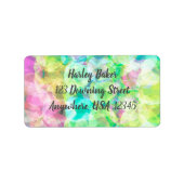 Personalisierte Rücksendeadressen-Aufkleber mit St Adressaufkleber (Vorne)