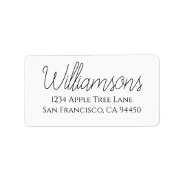 Personalisierte Rücksendemarken Adressaufkleber