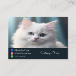 Personalisierte Rufkarte für den Fang Telefonnummerkarte