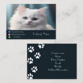 Personalisierte Rufkarte für den Fang Telefonnummerkarte (Vorne/Hinten)