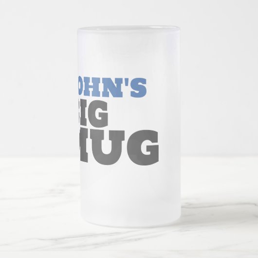 PERSONALISIERTE RUGGED MAN BIG TASSE (Mittel)