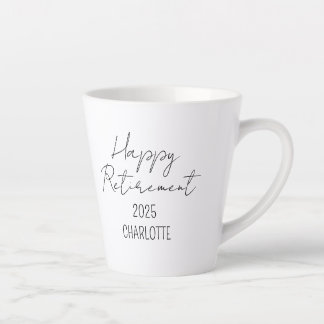 Personalisierte Ruhestand Kaffee Tasse, Happy Reti Milchtasse