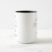 Personalisierte Ruhestand Kaffee Tasse, Happy Reti Tasse (Zentrum)