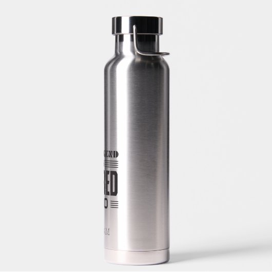 Personalisierte Ruhestandsregelung der Legislaturp Trinkflasche (Links)