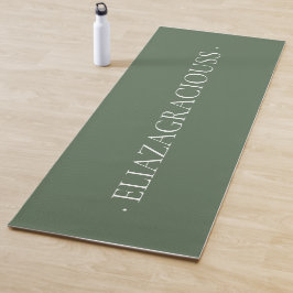 Personalisierte ruhige Meditations-Yogamatte mit N Yogamatte