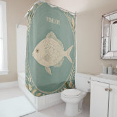 Personalisierte ruhige Tides Duschvorhang (Beispiel)