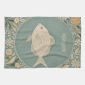 Personalisierte ruhige Tides Geschirrtuch (Horizontal)