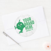 Personalisierte runde Flaschenbieretiketten Runder Aufkleber (Umschlag)