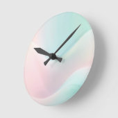 Personalisierte runde Uhr (Winkel)